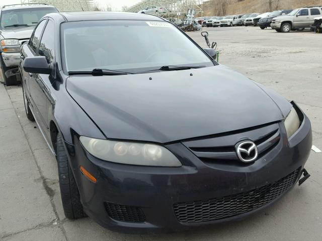 1YVHP80C685M43852 - 2008 MAZDA 6 I BLACK photo 1