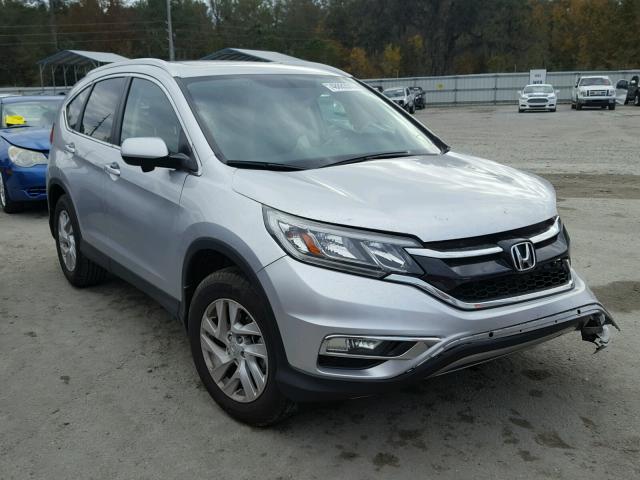 2HKRM3H72FH529248 - 2015 HONDA CR-V EXL SILVER photo 1