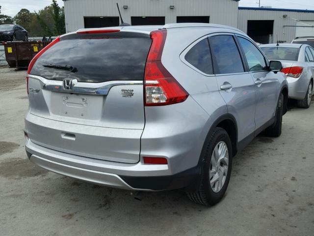 2HKRM3H72FH529248 - 2015 HONDA CR-V EXL SILVER photo 4