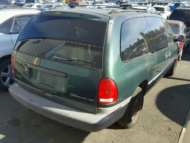 1B4GP44R4WB621018 - 1998 DODGE GRAND CARA GREEN photo 4