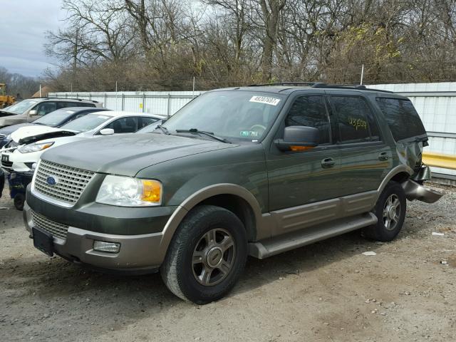 1FMFU18L33LC45036 - 2003 FORD EXPEDITION GREEN photo 2