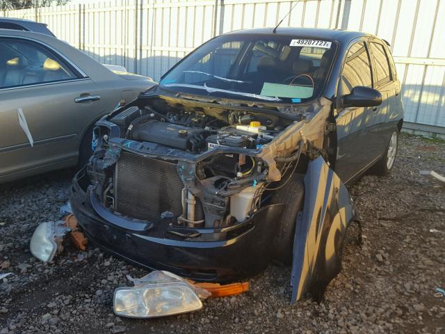 KL1TD66607B735616 - 2007 CHEVROLET AVEO BASE შავი ფოტო 2