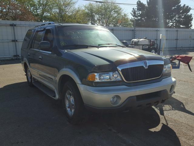 5LMPU28A6XLJ26389 - 1999 LINCOLN NAVIGATOR Zielony zdjęcie 1