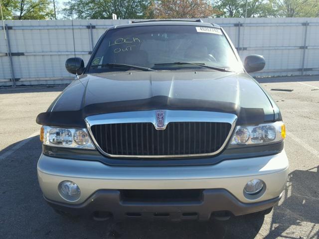 5LMPU28A6XLJ26389 - 1999 LINCOLN NAVIGATOR Zielony zdjęcie 9