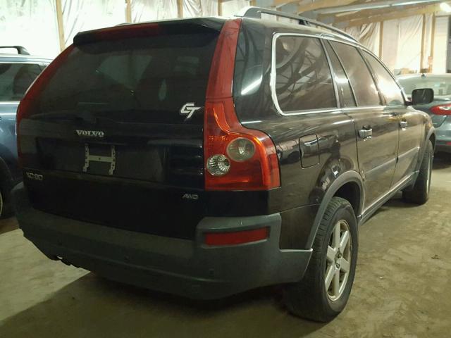 YV1CM592351153387 - 2005 VOLVO XC90 BLACK photo 4