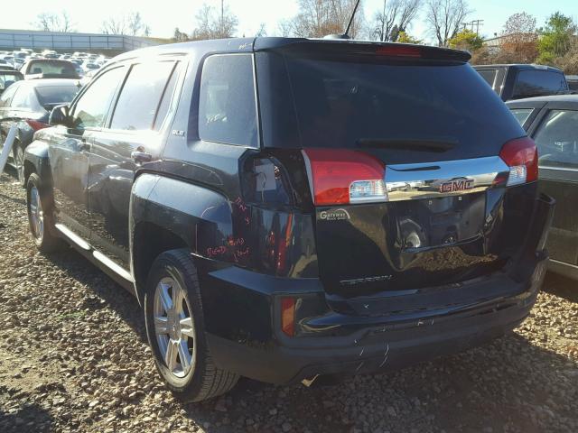 2GKALMEK9G6273490 - 2016 GMC TERRAIN SL BLUE photo 3