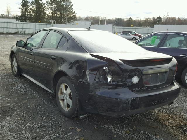 2G2WP552471173343 - 2007 PONTIAC GRAND PRIX BLACK photo 3