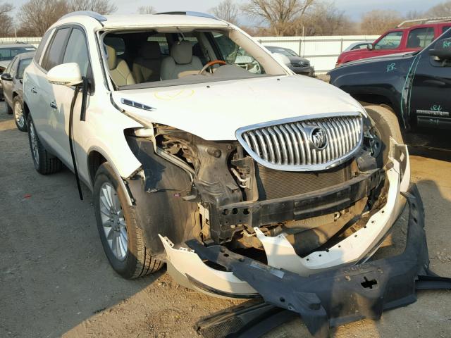 5GAKVBED5BJ325341 - 2011 BUICK ENCLAVE CX WHITE photo 1