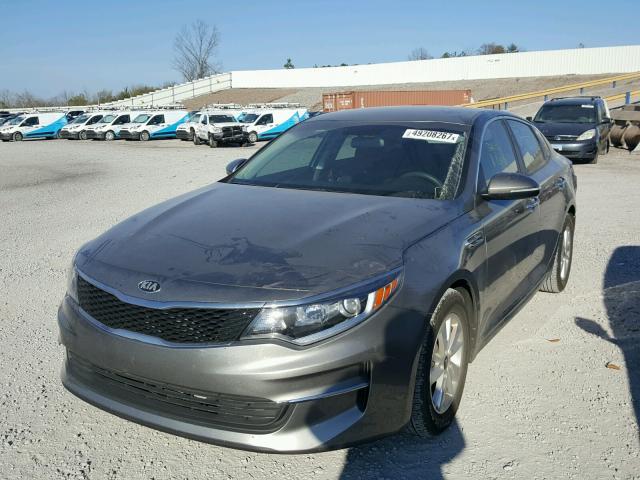 5XXGT4L32GG026269 - 2016 KIA OPTIMA LX BROWN photo 2