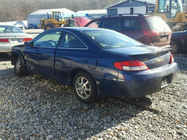 2T1CG22PX1C534838 - 2001 TOYOTA CAMRY SOLA BLUE photo 3