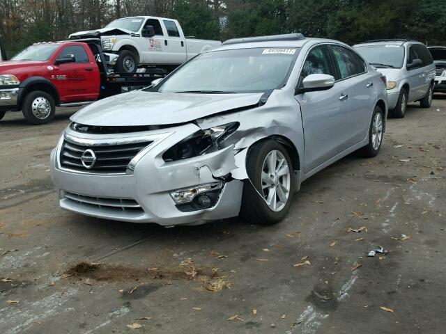 1N4AL3AP2FC230273 - 2015 NISSAN ALTIMA 2.5 SILVER photo 2