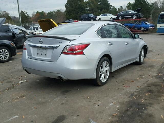 1N4AL3AP2FC230273 - 2015 NISSAN ALTIMA 2.5 SILVER photo 4