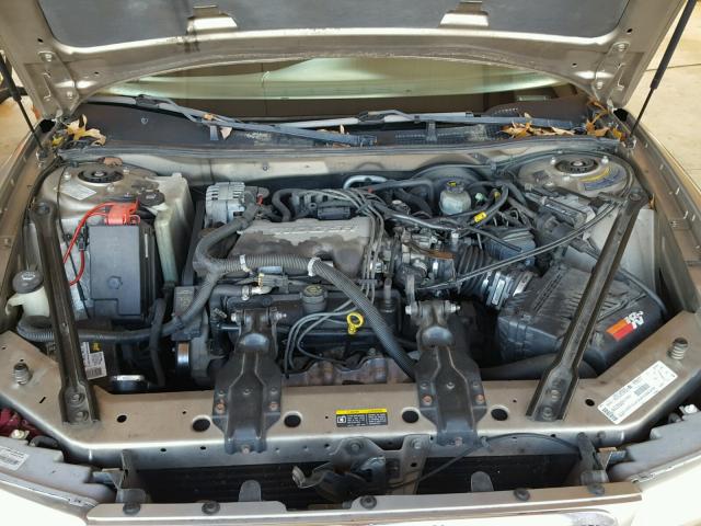 2G4WS52J221126113 - 2002 BUICK CENTURY CU GOLD photo 7