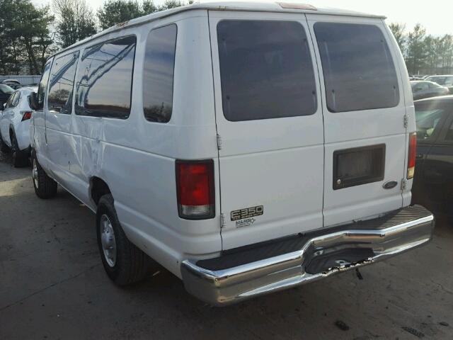 1FBSS31L51HA65222 - 2001 FORD ECONOLINE WHITE photo 3