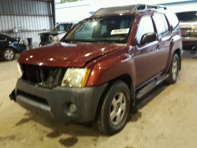 5N1AN08U18C503801 - 2008 NISSAN XTERRA OFF RED photo 2