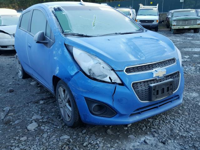 KL8CB6S93EC440721 - 2014 CHEVROLET SPARK LS BLUE photo 1