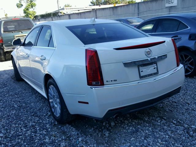 1G6DE5E58C0116932 - 2012 CADILLAC CTS LUXURY WHITE photo 3