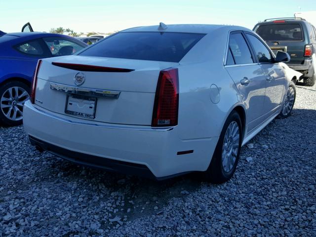 1G6DE5E58C0116932 - 2012 CADILLAC CTS LUXURY WHITE photo 4