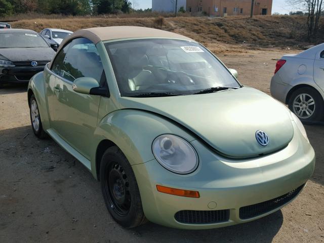 3VWRF31Y87M402008 - 2007 VOLKSWAGEN NEW BEETLE 绿色 照片 1
