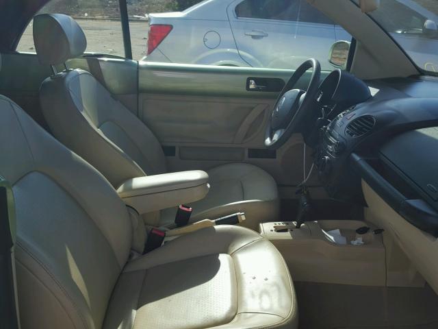 3VWRF31Y87M402008 - 2007 VOLKSWAGEN NEW BEETLE 绿色 照片 5