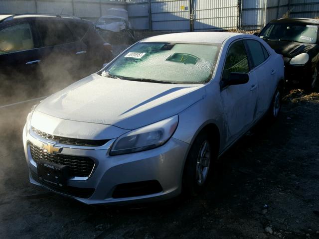 1G11B5SL7FU150653 - 2015 CHEVROLET MALIBU LS SILVER photo 2