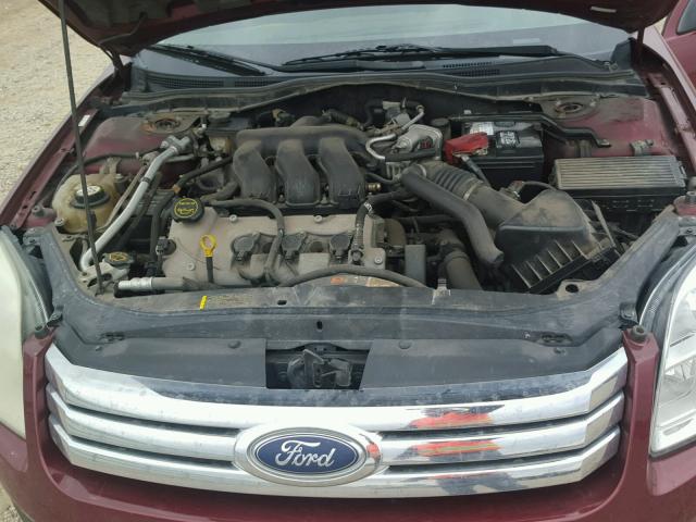 3FAFP07166R210718 - 2006 FORD FUSION SE MAROON photo 7