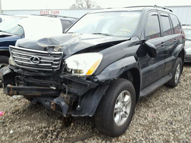 JTJBT20X150084259 - 2005 LEXUS GX 470 BLACK photo 2