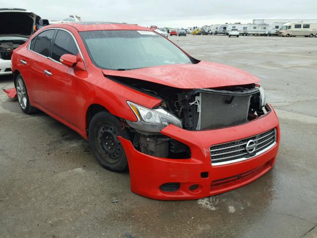 1N4AA51EX9C810150 - 2009 NISSAN MAXIMA S RED photo 1