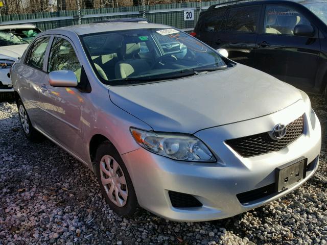 2T1BU40E89C128831 - 2009 TOYOTA COROLLA BA SILVER photo 1