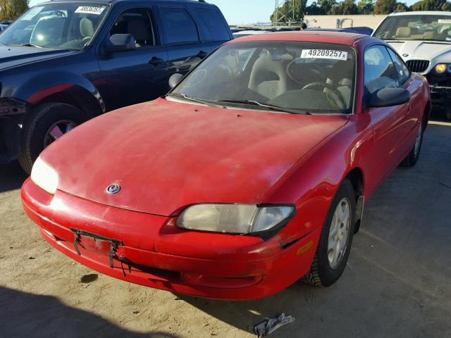 1YVGE31AXP5142811 - 1993 MAZDA MX-6 RED photo 2