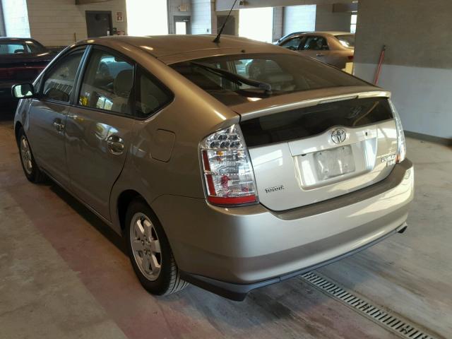 JTDKB20U067081261 - 2006 TOYOTA PRIUS GOLD photo 3