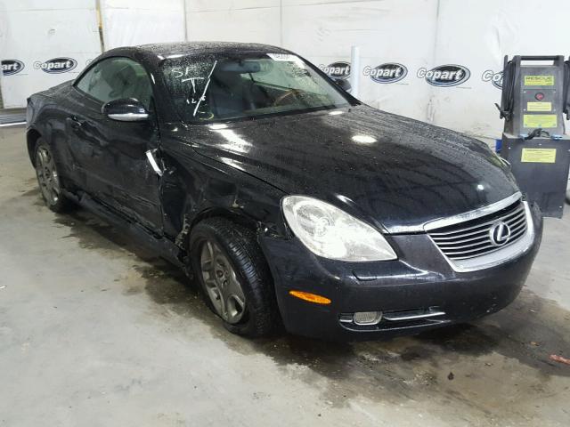 JTHFN45Y689017862 - 2008 LEXUS SC 430 BLACK photo 1