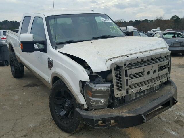 1FTSW2BRXAEB39913 - 2010 FORD F250 SUPER WHITE photo 1