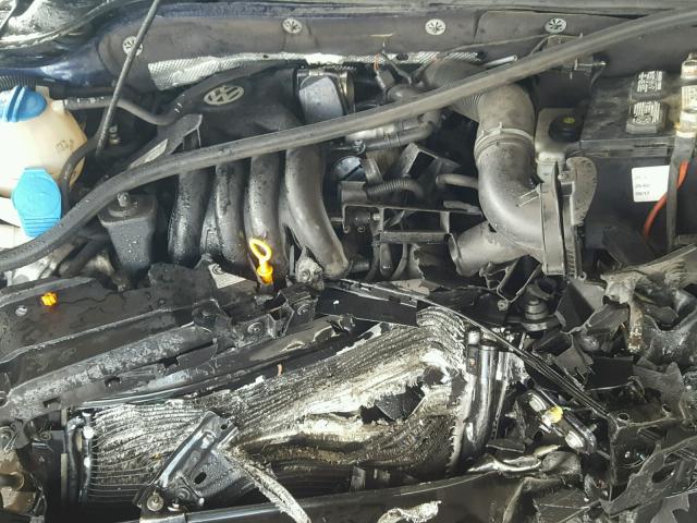 3VW2K7AJ1CM404748 - 2012 VOLKSWAGEN JETTA BASE BLUE photo 7