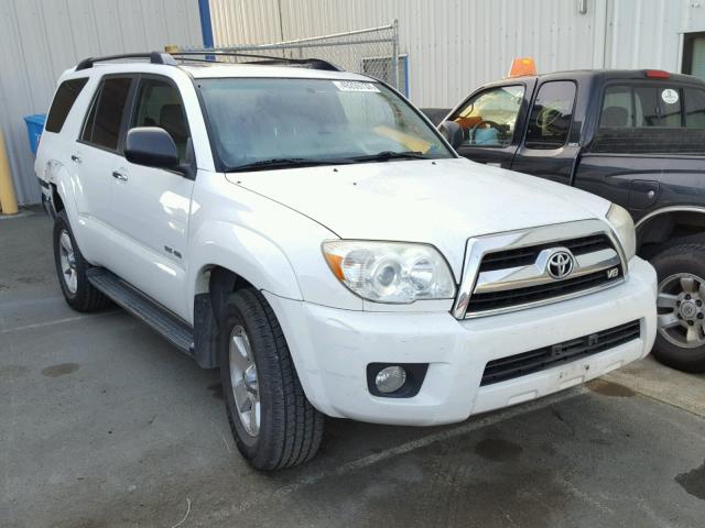 JTEBT14R660060917 - 2006 TOYOTA 4RUNNER SR WHITE photo 1