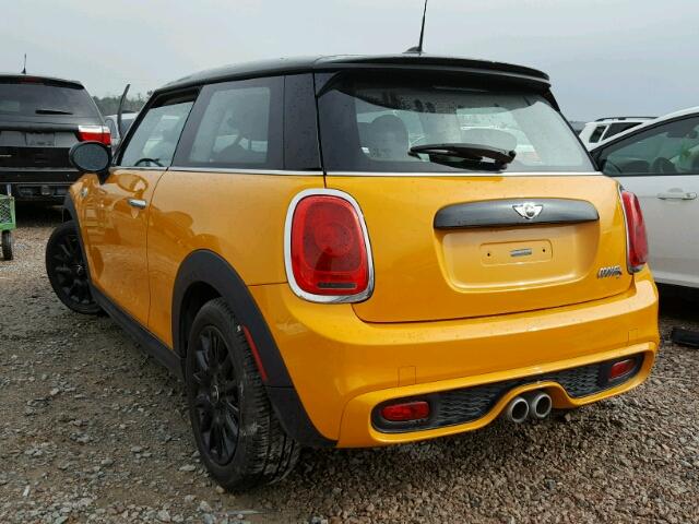 WMWXP7C5XF2A35832 - 2015 MINI COOPER S ORANGE photo 3