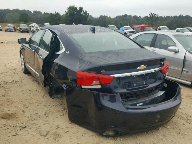 2G1125S31J9172458 - 2018 CHEVROLET IMPALA PRE 蓝色 照片 3