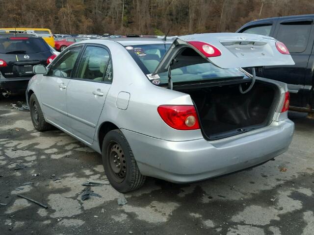 2T1BR32E97C742129 - 2007 TOYOTA COROLLA CE WHITE photo 3