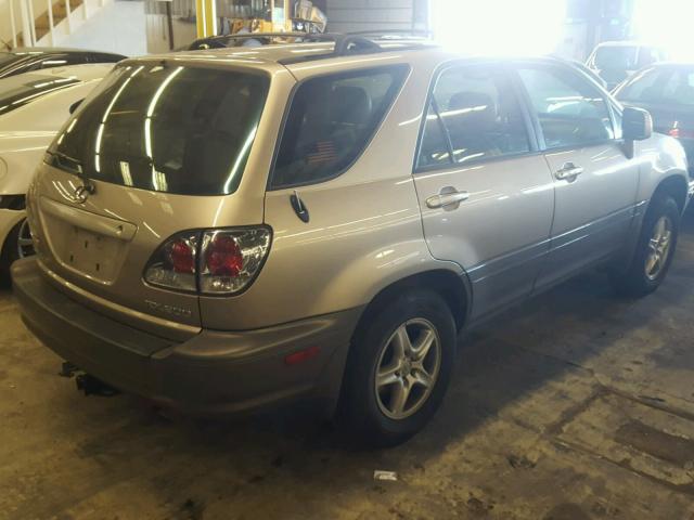 JTJHF10U120257694 - 2002 LEXUS RX 300 GOLD photo 4