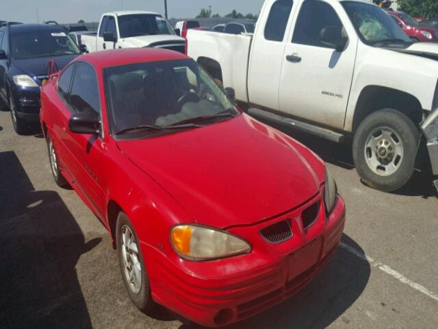 1G2NF12E11M641269 - 2001 PONTIAC GRAND AM S 红色 照片 1