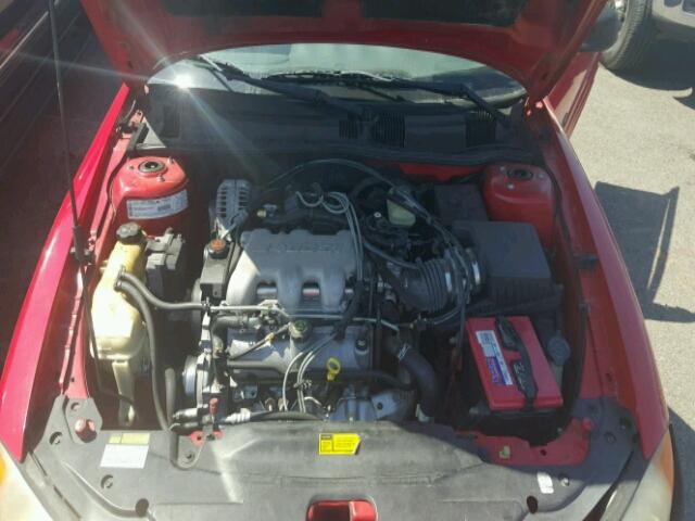 1G2NF12E11M641269 - 2001 PONTIAC GRAND AM S 红色 照片 7