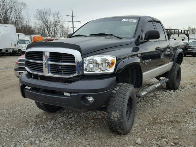 1D7HU18276S551001 - 2006 DODGE RAM 1500 S BLACK photo 2