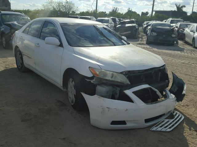 4T1BE46K99U810416 - 2009 TOYOTA CAMRY BASE WHITE photo 1