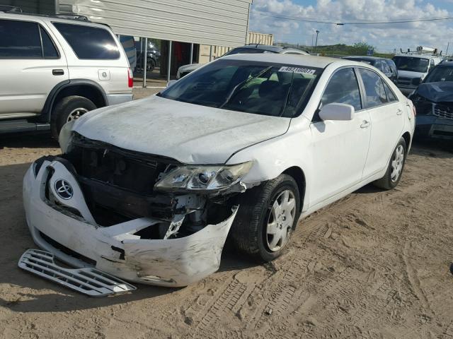 4T1BE46K99U810416 - 2009 TOYOTA CAMRY BASE WHITE photo 2