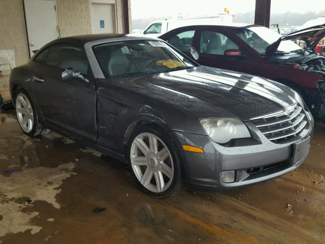 1C3AN69L34X002624 - 2004 CHRYSLER CROSSFIRE CHARCOAL photo 1