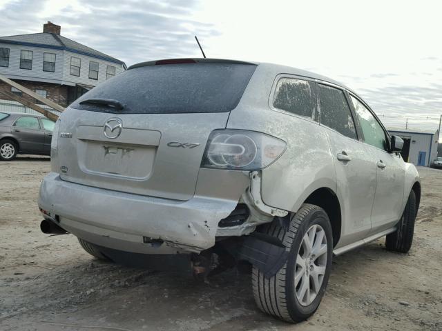 JM3ER29L580179319 - 2008 MAZDA CX-7 SILVER photo 4