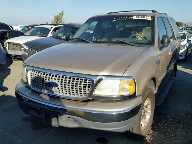 1FMRU1761XLB88415 - 1999 FORD EXPEDITION TAN photo 2