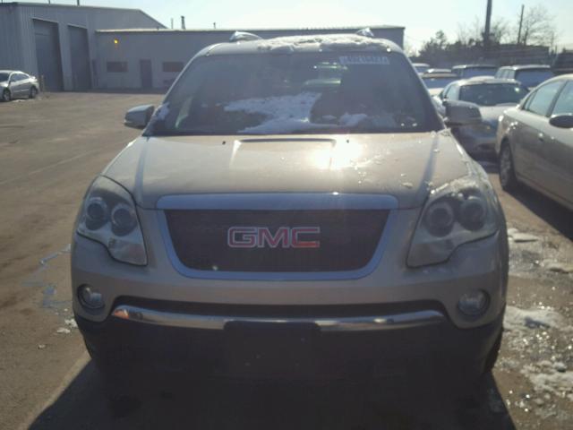 1GKEV23798J145074 - 2008 GMC ACADIA SLT BEIGE photo 10