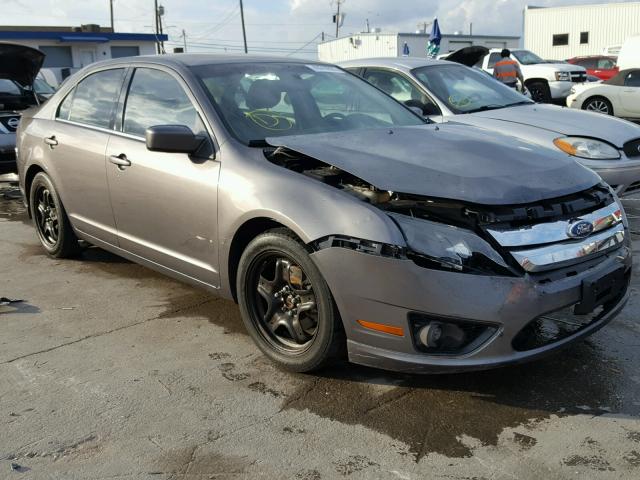 3FAHP0HA6BR291673 - 2011 FORD FUSION SE GRAY photo 1