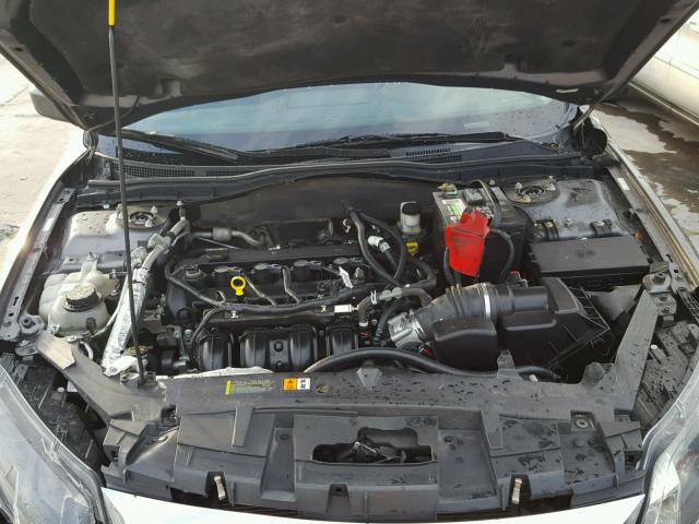 3FAHP0HA6BR291673 - 2011 FORD FUSION SE GRAY photo 7